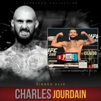 CHARLES JOURDAIN SIGNED 8x10 PHOTO & JSA CERTIFIED COA