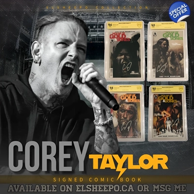 COREY TAYLOR SIGNED HOUSE OF GOLD and BONES PART 1-2-3-4 COMIC BOOK GRADED CBCS COREY TAYLOR SIGNED HOUSE OF GOLD and BONES PART 1-2-3-4 COMIC BOOK GRADED CBCS