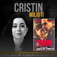 CRISTIN MILIOTI SIGNED THE PENGUIN 12x18 POSTER & BECKETT CERTIFIED BAS COA