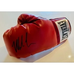 MIKE TYSON SIGNED RED BOXING GLOVE & FITERMAN SPORTS CERTIFIED COA MIKE TYSON SIGNED RED BOXING GLOVE & FITERMAN SPORTS CERTIFIED COA