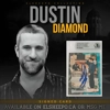DUSTIN DIAMOND SIGNED SAVED BY THE BELL 1994 THE COLLEGE YEARS #55 CARD & BAS