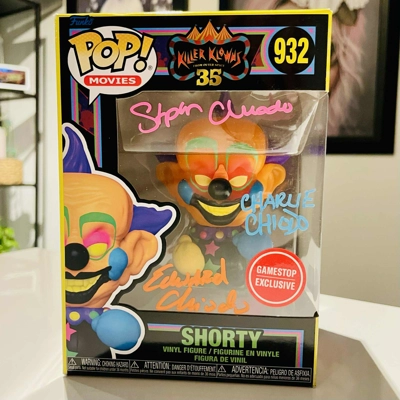 THE CHIODO BROTHERS SIGNED KILLER KLOWNS SHORTY 932 FUNKO POP & BECKETT BAS COA THE CHIODO BROTHERS SIGNED KILLER KLOWNS SHORTY 932 FUNKO POP & BECKETT BAS COA
