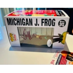 LOONEY TUNES MICHIGAN J FROG 207 FUNKO POP SIGNED by JEFF McCARTHY and JSA COA