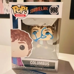 JESSE EISENBERG SIGNED ZOMBIELAND COLUMBUS FUNKO POP 998 & PSA CERTIFIED