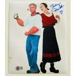SHELLEY DUVALL SIGNED POPEYE 8x10 & BECKETT CERTIFIED BAS COA