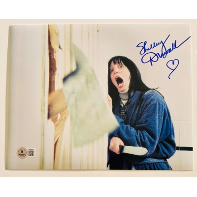 THE SHINING 8x10 SIGNED by SHELLEY DUVALL and BECKETT CERTIFIED2 THE SHINING 8x10 SIGNED by SHELLEY DUVALL and BECKETT CERTIFIED2