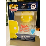 MICK WINGERT SIGNED THE INFINITY SAGA IRON MAN ART SERIES FUNKO POP & BAS COA