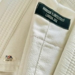 KAYLA HARRISON SIGNED 2012 LONDON OLYMPICS JUDO GI & PSA CERTIFIED COA KAYLA HARRISON SIGNED 2012 LONDON OLYMPICS JUDO GI & PSA CERTIFIED COA