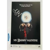 PETER COWPER SIGNED MY BLOODY VALENTINE 11x17 POSTER & BECKETT BAS CERTIFIED COA