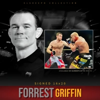 FOREST GRIFFIN SIGNED UFC 16x20 POSTER & JSA CERTIFIED COA