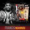 FRANCIS NGANNOU SIGNED UFC FIGURE SERIE 1 & BECKETT CERTIFIED BAS COA