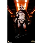 GWENDOLINE CHRISTIE SIGNED STAR WARS THE FORCE AWAKENS 22x34 POSTER & CA COA GWENDOLINE CHRISTIE SIGNED STAR WARS THE FORCE AWAKENS 22x34 POSTER & CA COA