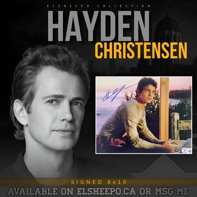 HAYDEN CHRISTENSEN SIGNED LIFE AS A HOUSE 8x10 & BECKETT CERTIFIED BAS COA