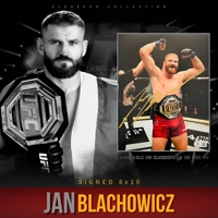 JAN BLACHOWICZ SIGNED UFC 8x10 PHOTO & BECKETT CERTIFIED BAS