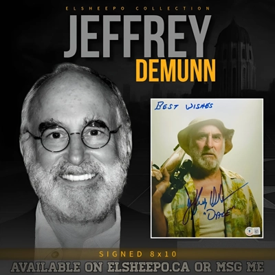 JEFFREY DeMUNN SIGNED THE WALKING DEAD 8x10 PHOTO & BECKETT CERTIFIED