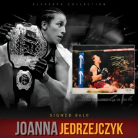 JOANNA JEDRZEJCZYK SIGNED UFC 8x10 PHOTO & BECKETT CERTIFIED BAS COA