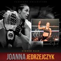 JOANNA JEDRZEJCZYK SIGNED UFC 8x10 PHOTO & BECKETT CERTIFI..