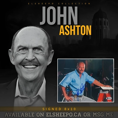 JOHN ASHTON SIGNED BEVERLY HILLS COP 8x10 & BECKETT CERTIFIED BAS COA