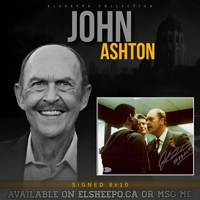 JOHN ASHTON SIGNED BEVERLY HILLS COP 8x10 & BECKETT CERTIFIED BAS COA