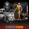KAMARU USMAN SIGNED UFC 8x10 PHOTO & BECKETT CERTIFIED BAS COA