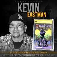 KEVIN EASTMAN SIGNED TMNT #44 MONTREAL COMICCON VARIANT CB..