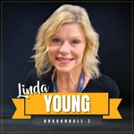 SONNY STRAIT & LINDA YOUNG SIGNED DRAGONBALLZ RESURRECTION F 11x17 POSTER BAS