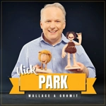 NICK PARK & MERLIN CROSSINGHAM SIGNED WALLACE & GROMIT 12x18 POSTER & BECKETT