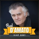 PAUL D'AMATO, ALLAN NICHOLLS & YVON BARRETTE SIGNED SLAP SHOT 11x17 POSTER & JSA