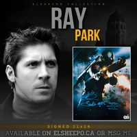 RAY PARK SIGNED G.I JOE 11x14 POSTER & BECKETT BAS CERTIFI..