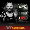 ROSE NAMAJUNAS SIGNED UFC GLOVE & JSA CERTIFIED