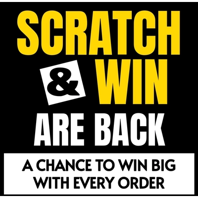 SCRATCH & WIN | ARE BACK