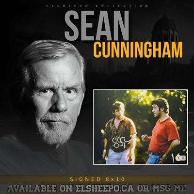 SEAN CUNNINGHAM SIGNED FRIDAY THE 13TH 8x10 PHOTO & BECKETT CERTIFIED BAS COA