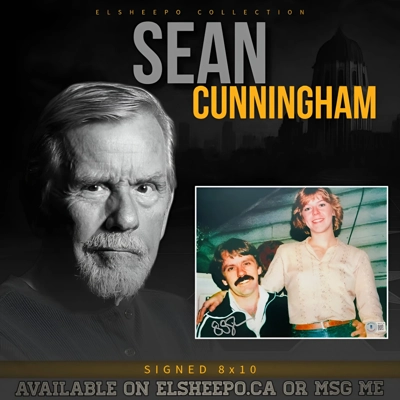 SEAN CUNNINGHAM SIGNED FRIDAY THE 13TH 8x10 PHOTO & BECKETT CERTIFIED BAS COA