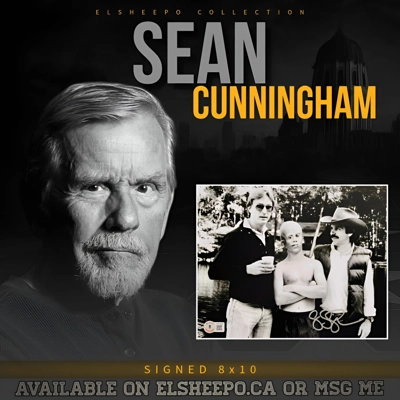 SEAN CUNNINGHAM SIGNED FRIDAY THE 13TH 8x10 PHOTO & BECKETT CERTIFIED BAS COA