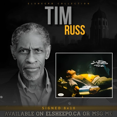 TIM RUSS SIGNED STAR TREK VOYAGER 8x10 & JSA CERTIFIED COA TIM RUSS SIGNED STAR TREK VOYAGER 8x10 & JSA CERTIFIED COA