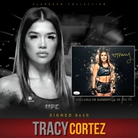 TRACY CORTEZ SIGNED UFC 8x10 PHOTO & JSA CERTIFIED COA