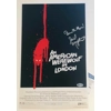 DAVID NAUGHTON SIGNED A AMERICAN WEREWOLF IN LONDON 11x17 POSTER & BECKETT COA