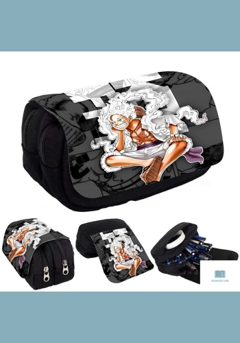 Anime Double-Deck Pencil Case Gift