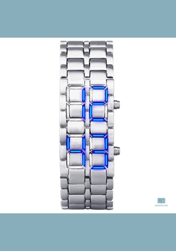 Fashionable Men's Digital LED Lava Watch