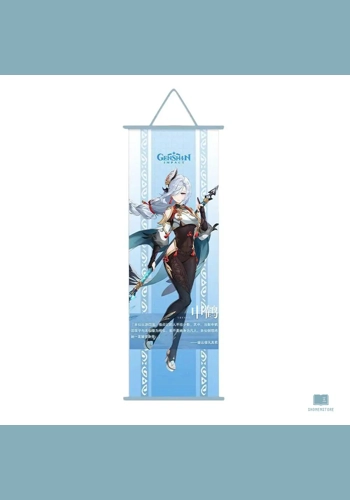 Genshin Impact Anime Poster Wall Hanging