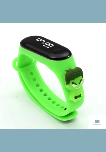 LED Mickey Kids Sports Bracelet Watch