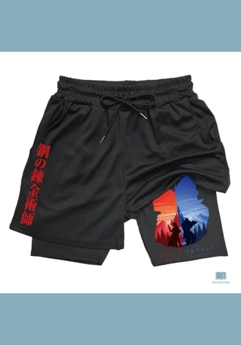 Fullmetal Alchemist Men's Compression Shorts