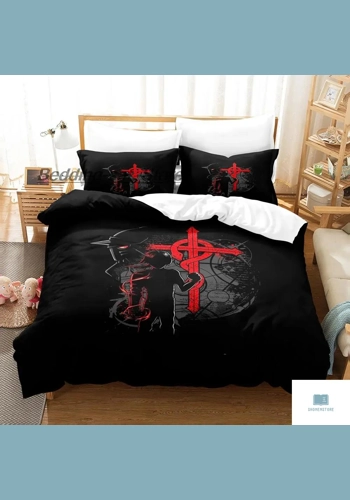 Anime Alchemist 3D Duvet Cover Set