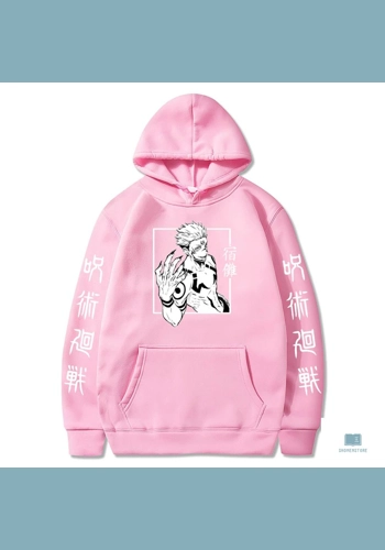Harajuku Jujutsu Kaisen Graphic Hoodie