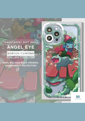 Pikachu Adventure Clear Silicone Phone Case