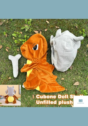 Cubone Plush Leather Case Holder