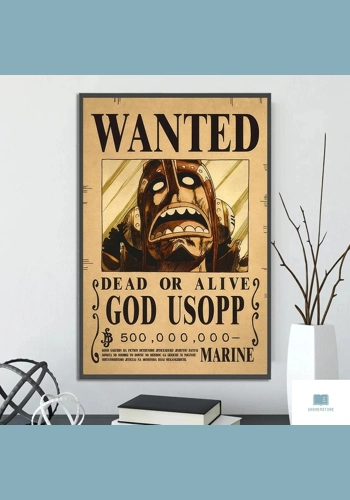 One Piece Anime Self-Adhesive Wall Poster