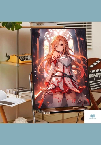 Sword Art Online Asuna Anime Wall Decor Sticker