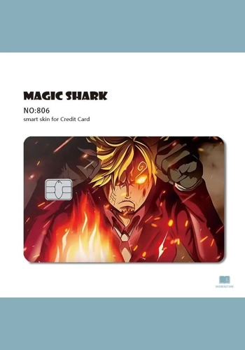 Cool Anime One Piece Sticker for Cards