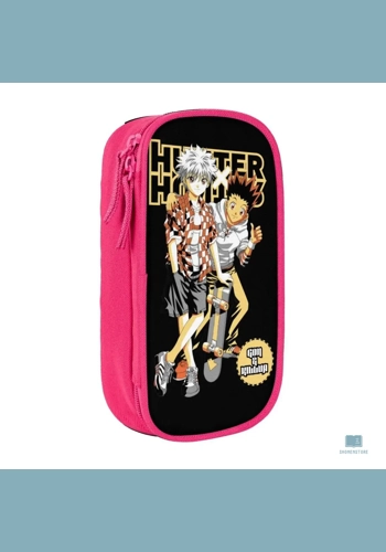 Hunter Anime Cartoon Pencil Case Backpack
